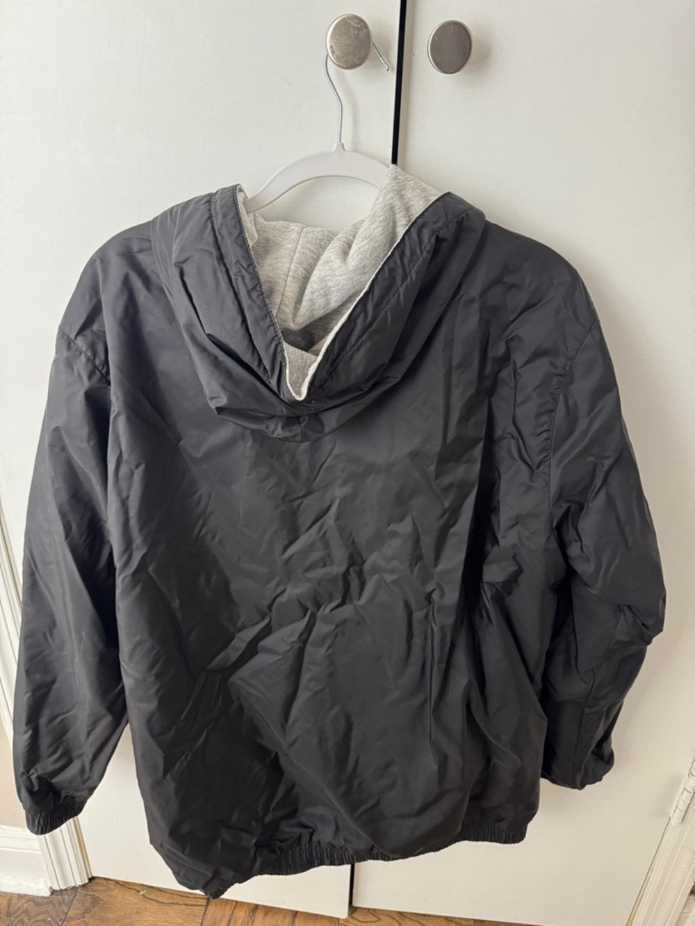 Men's Black Raincoat - Picture 3 of 3